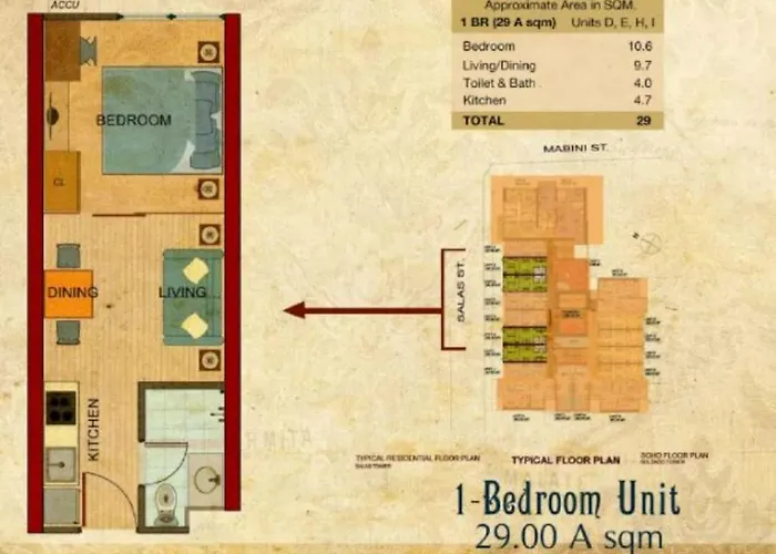 Апартаменты Cozy 1 Bedroom For Long Term Манила